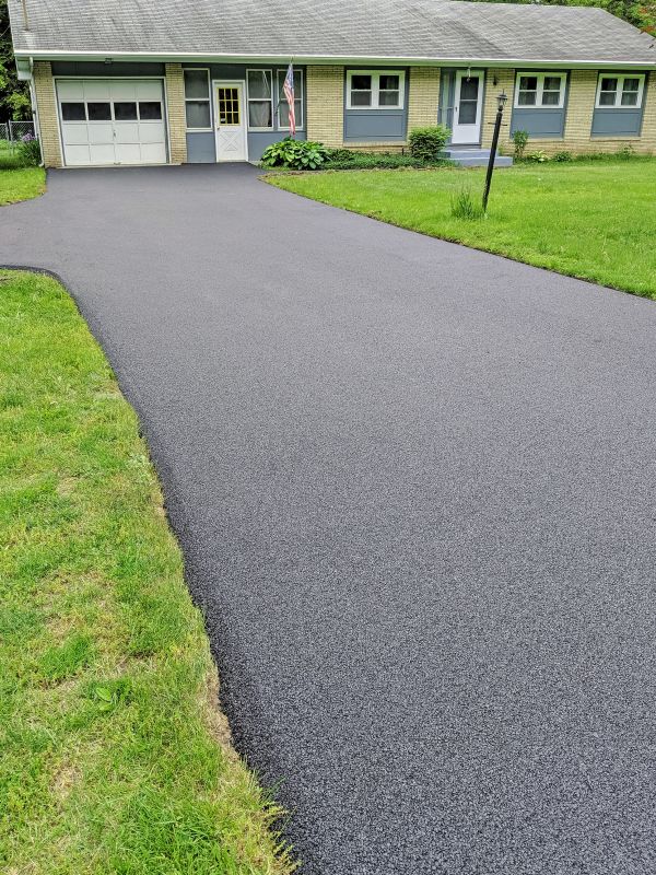 Finished Driveway Surface